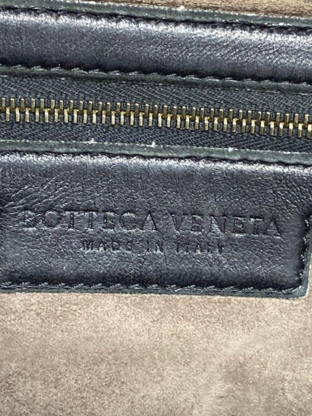 ★SOLD★ Bottega Veneta Shoulder Bag Sloane Intrecciato Black Leather - Picture 9 of 15